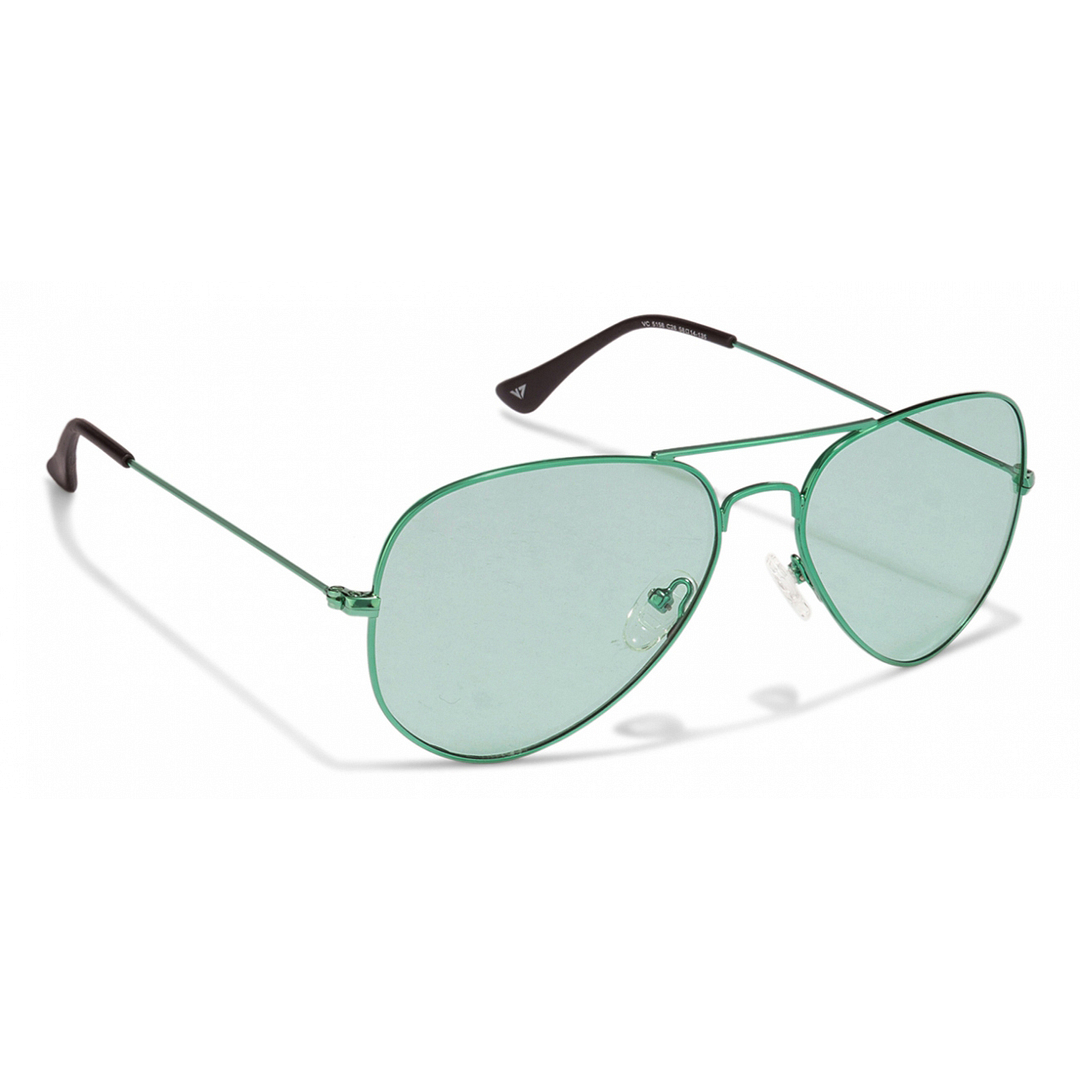 Vincent Chase Online Green Full Rim Aviator left side
