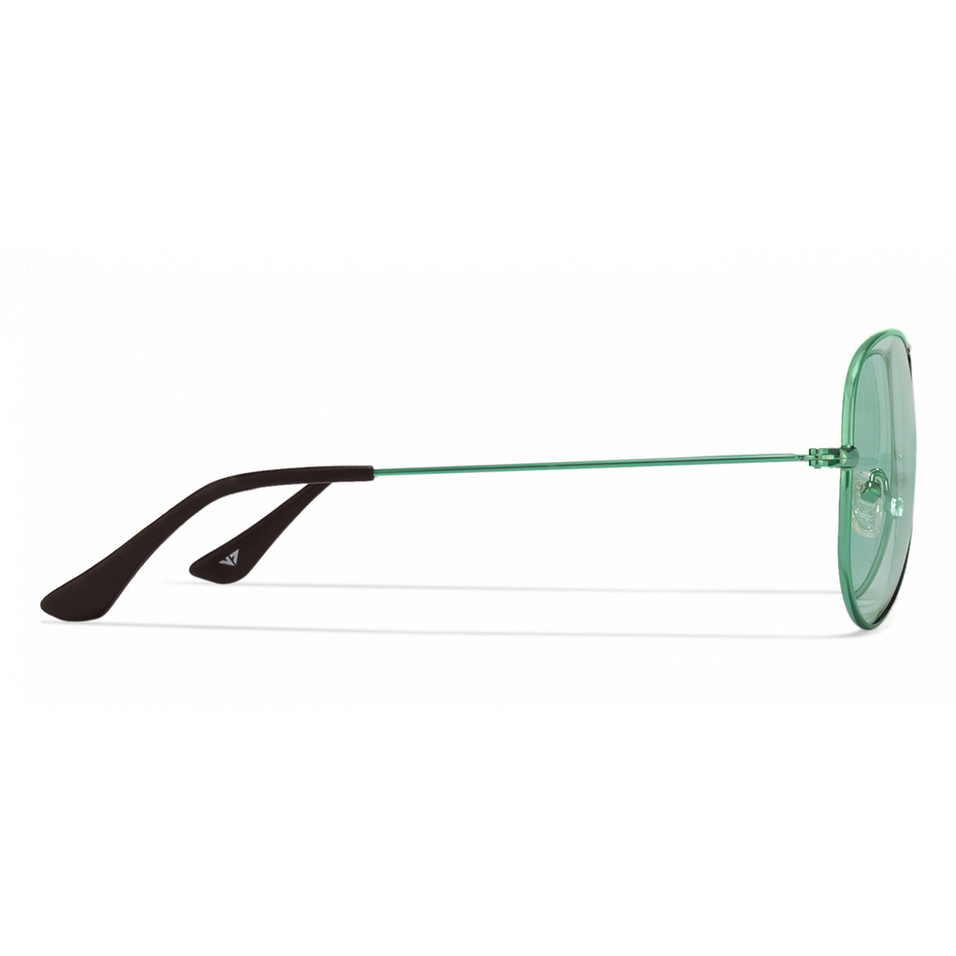 Vincent Chase Online Green Full Rim Aviator right side
