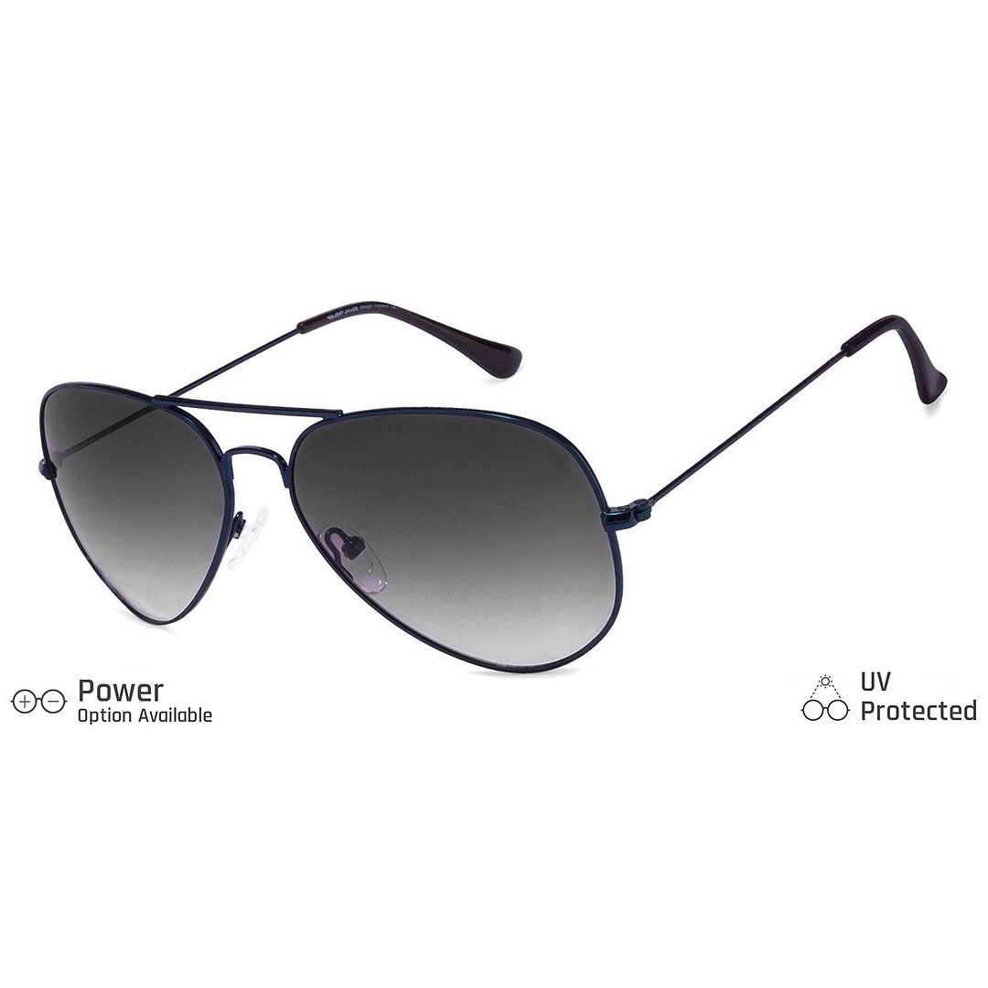 Vincent Chase Online Blue Full Rim Aviator right side