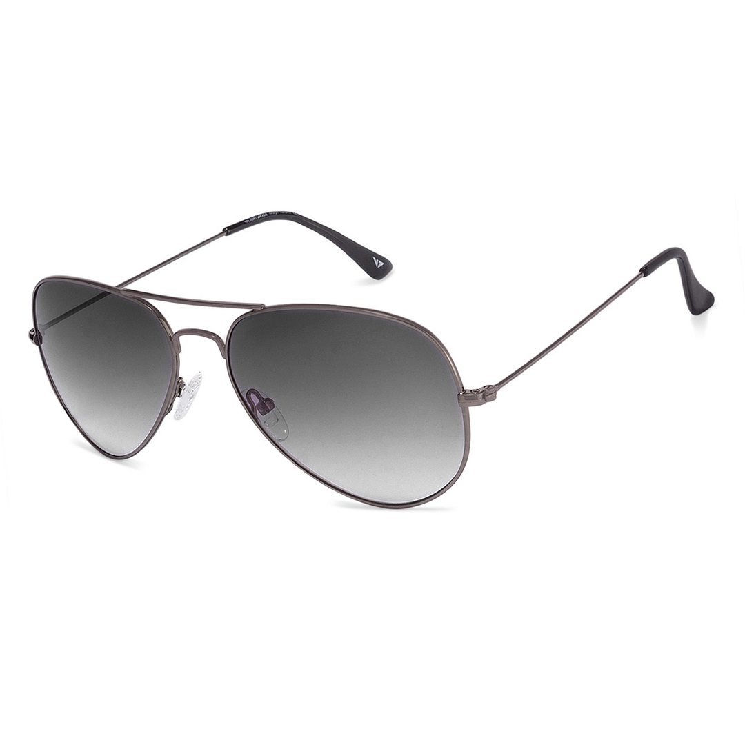 Vincent Chase Online Gunmetal Full Rim Aviator left side
