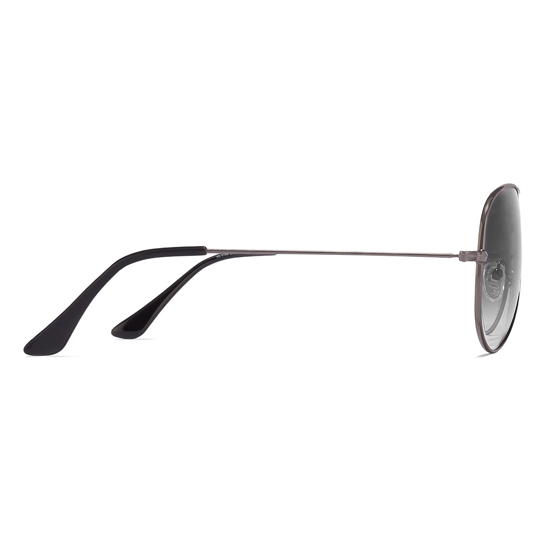 Vincent Chase Online Gunmetal Full Rim Aviator right side