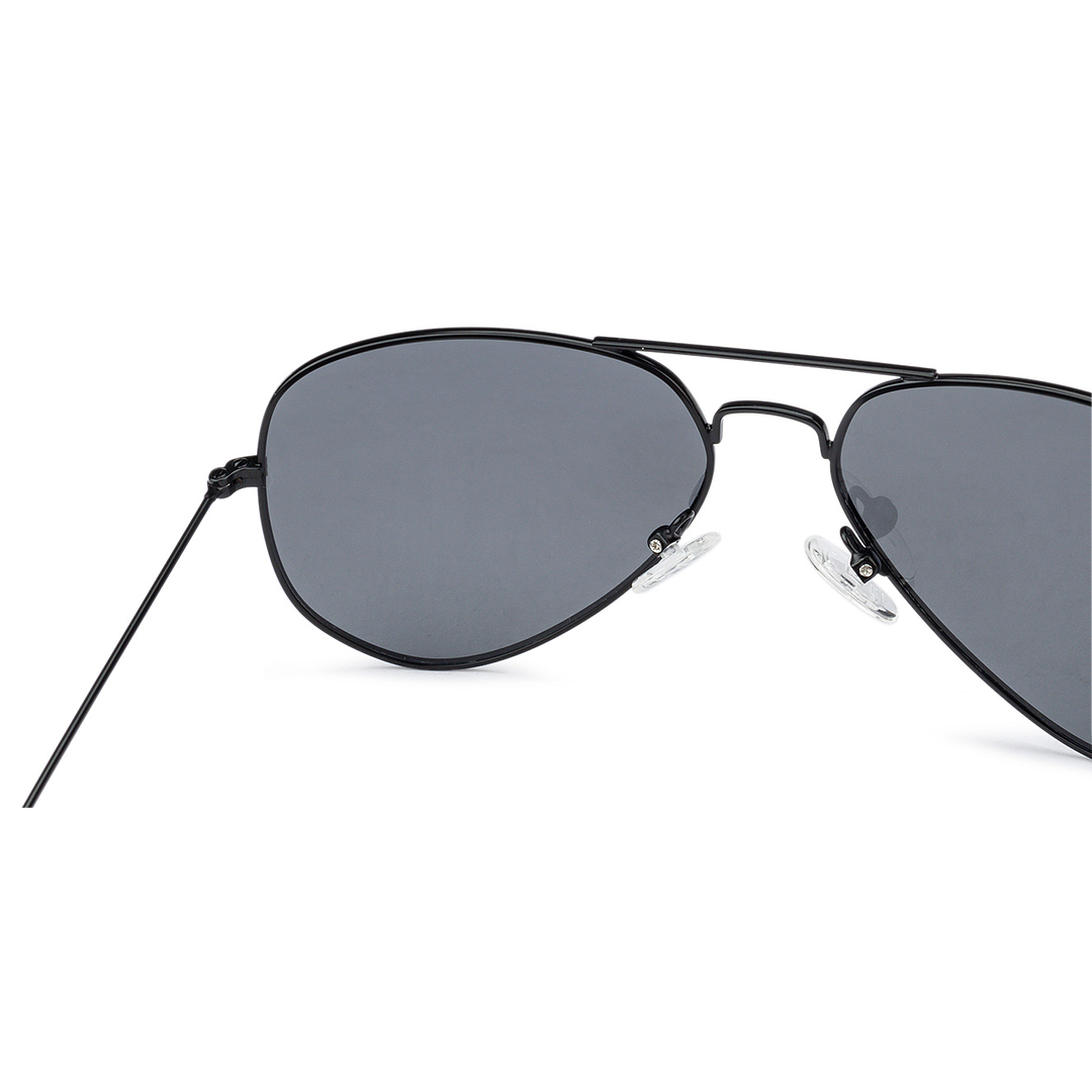 Vincent Chase Online Black Full Rim Aviator right side