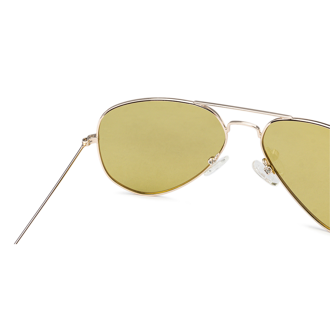 Vincent Chase Online Gold Full Rim Aviator right side