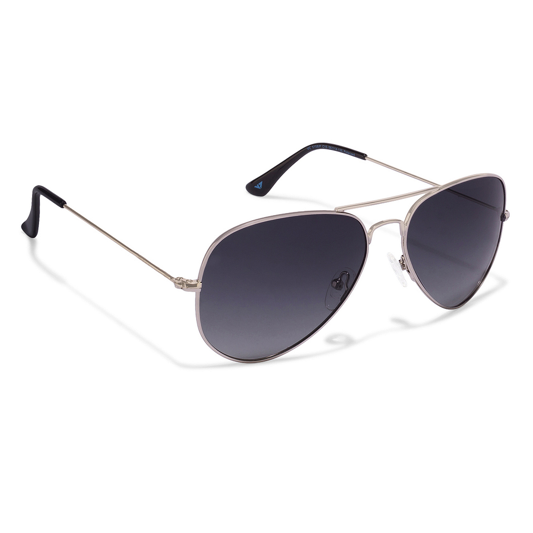 Vincent Chase Online Silver Full Rim Aviator right side