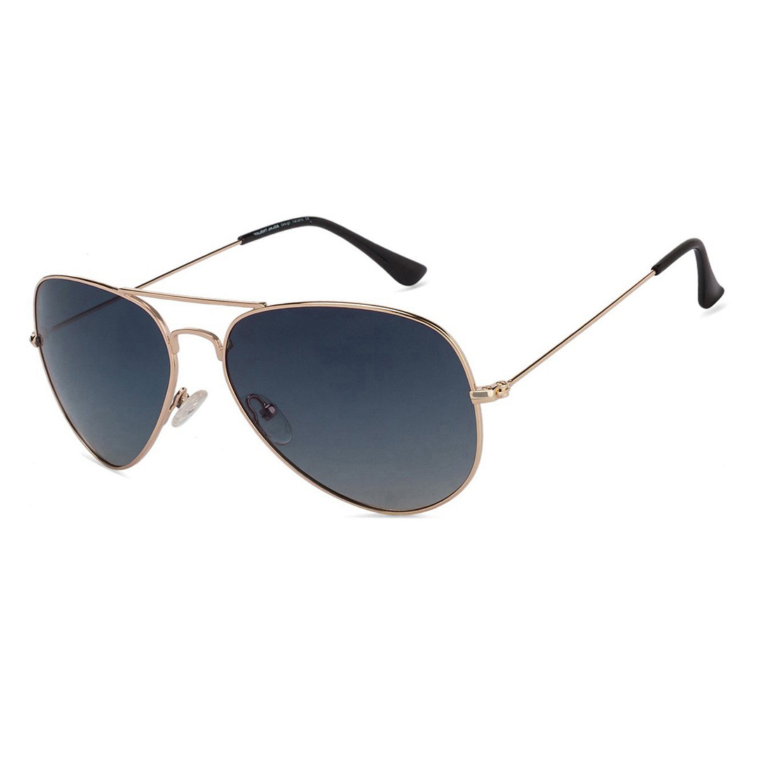 Vincent Chase Polarized Gold Full Rim Aviator left side