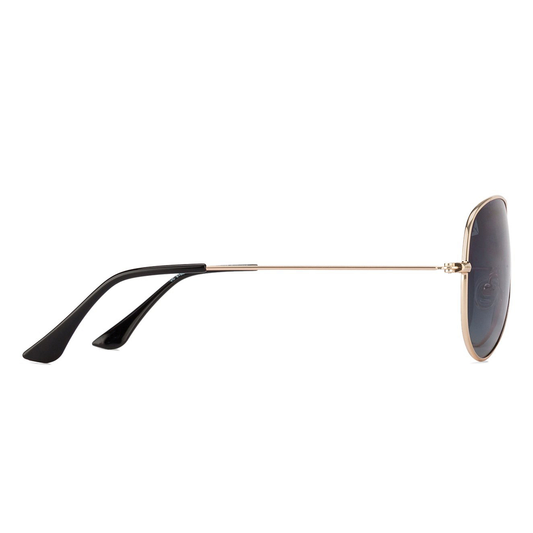 Vincent Chase Polarized Gold Full Rim Aviator right side