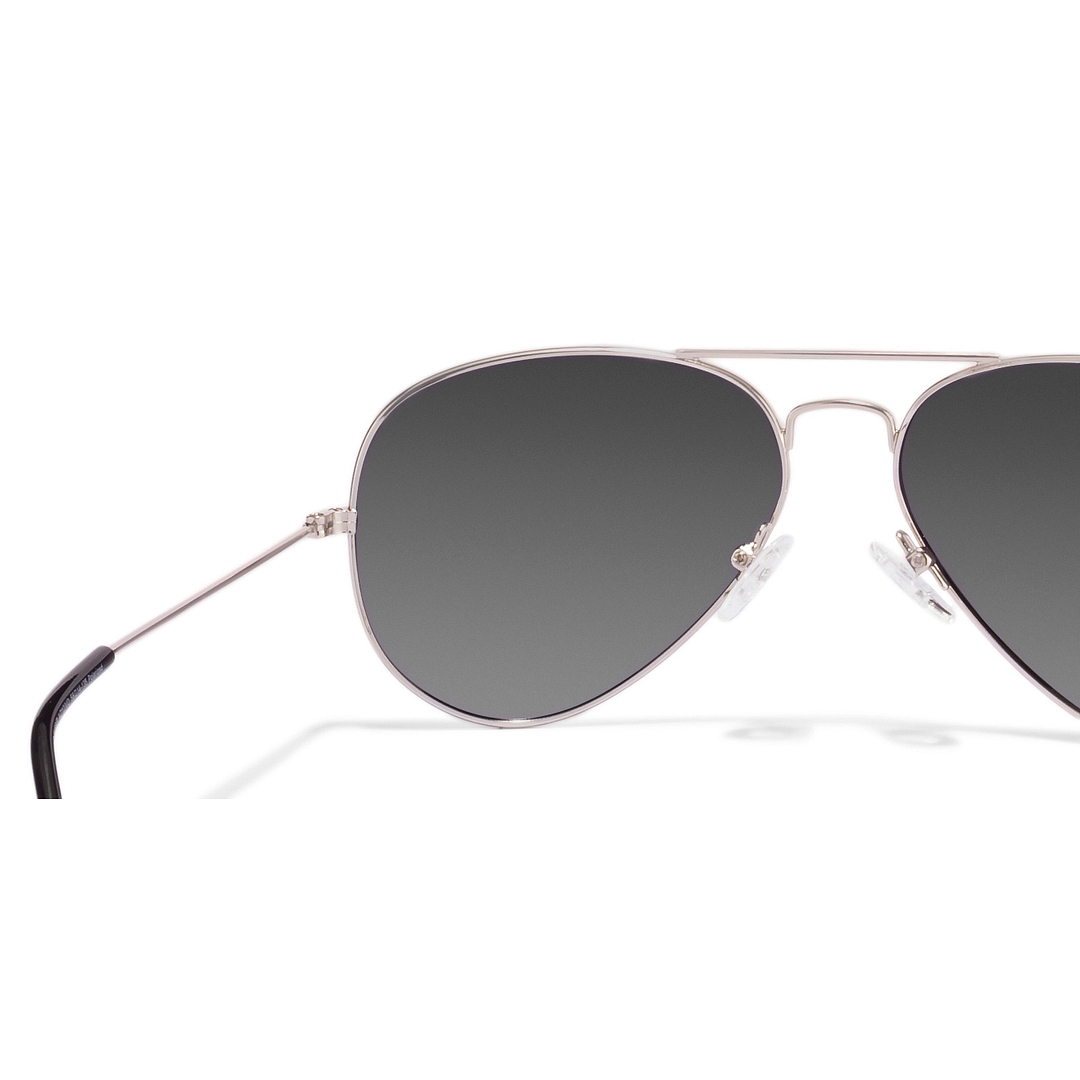 Vincent Chase Online Silver Full Rim Aviator right side