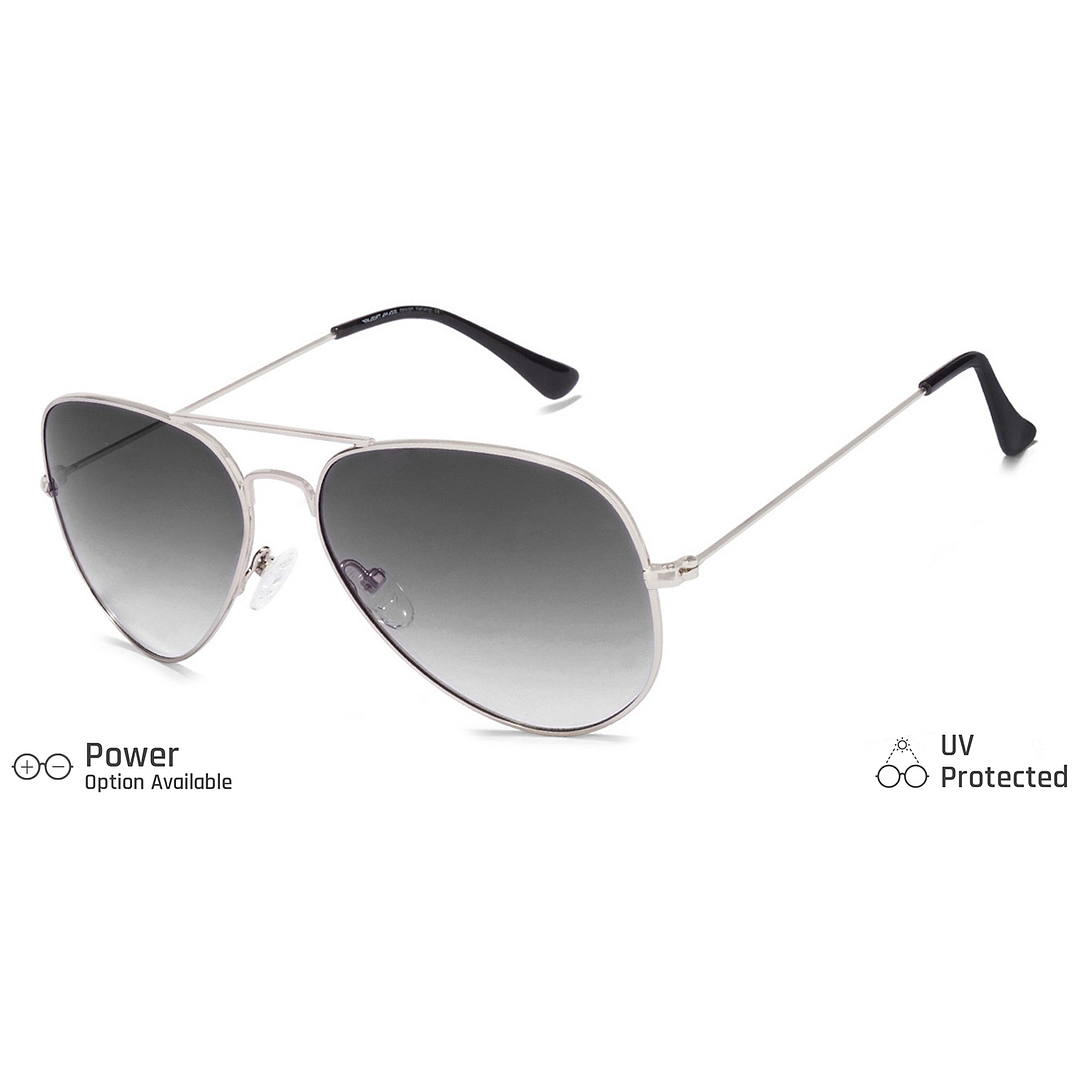 Vincent Chase Online Silver Full Rim Aviator right side
