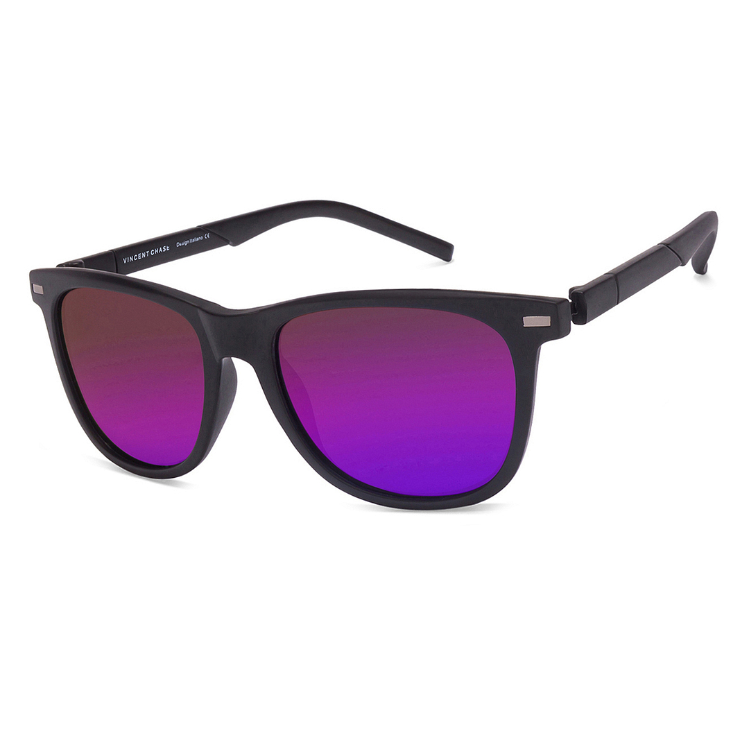 Vincent Chase Online Black Full Rim Square right side