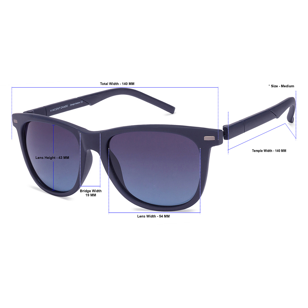 Vincent Chase Online Blue Full Rim Square right side