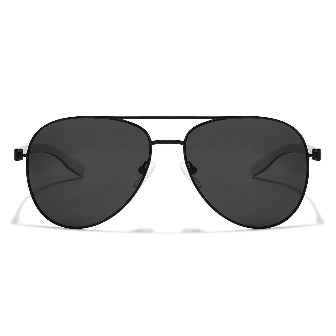 Vincent Chase Online Black Full Rim Aviator left side