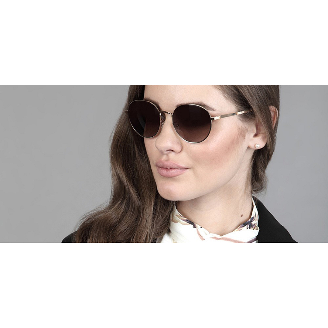 Vincent Chase Online Gold Full Rim Round left side