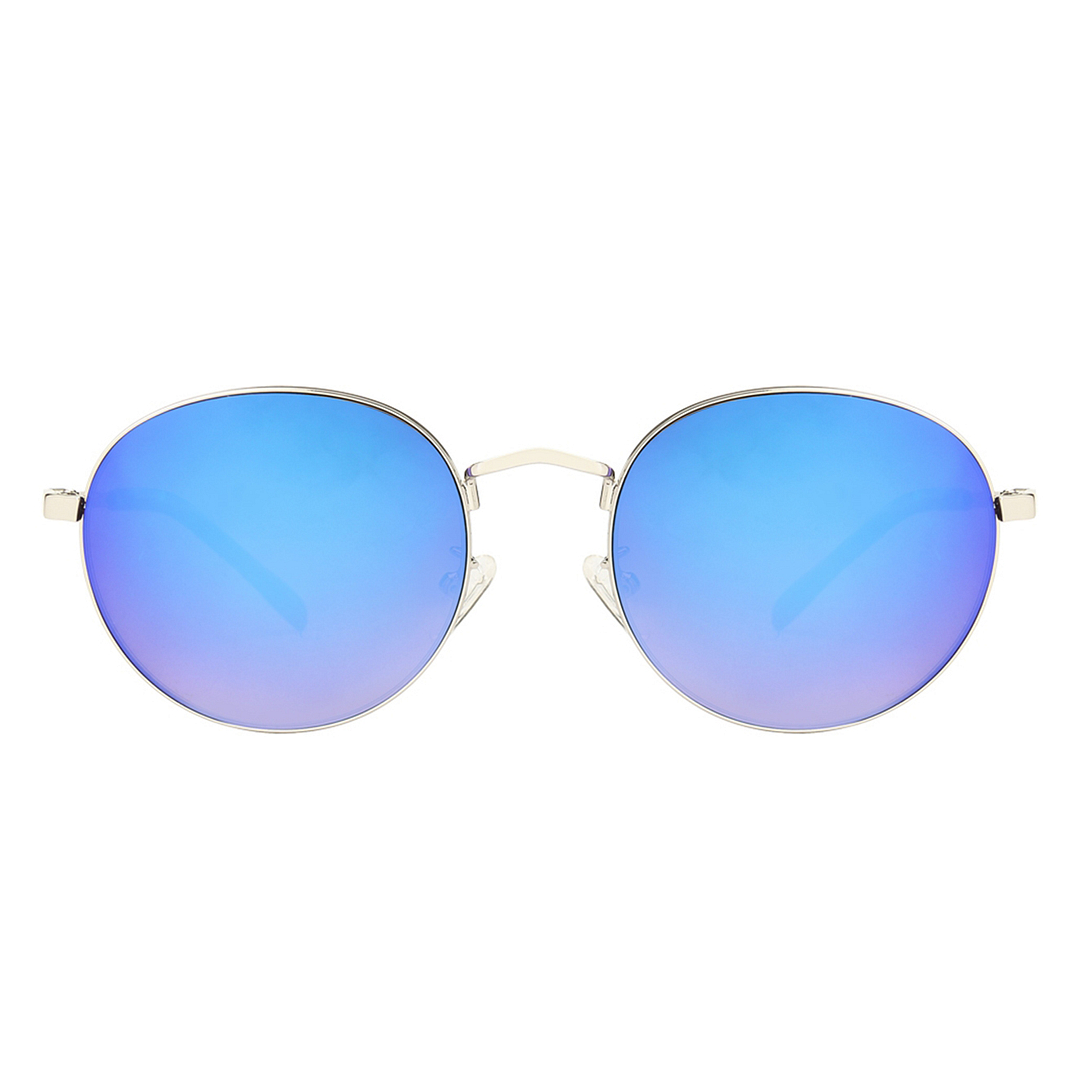 Vincent Chase Online Silver Full Rim Round left side