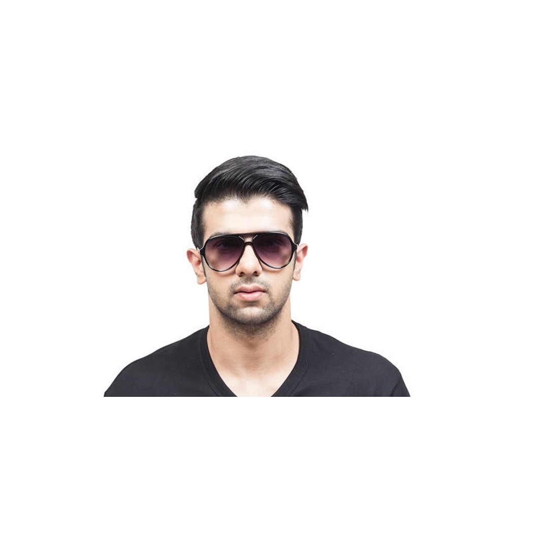 Vincent Chase Online Black Full Rim Aviator right side