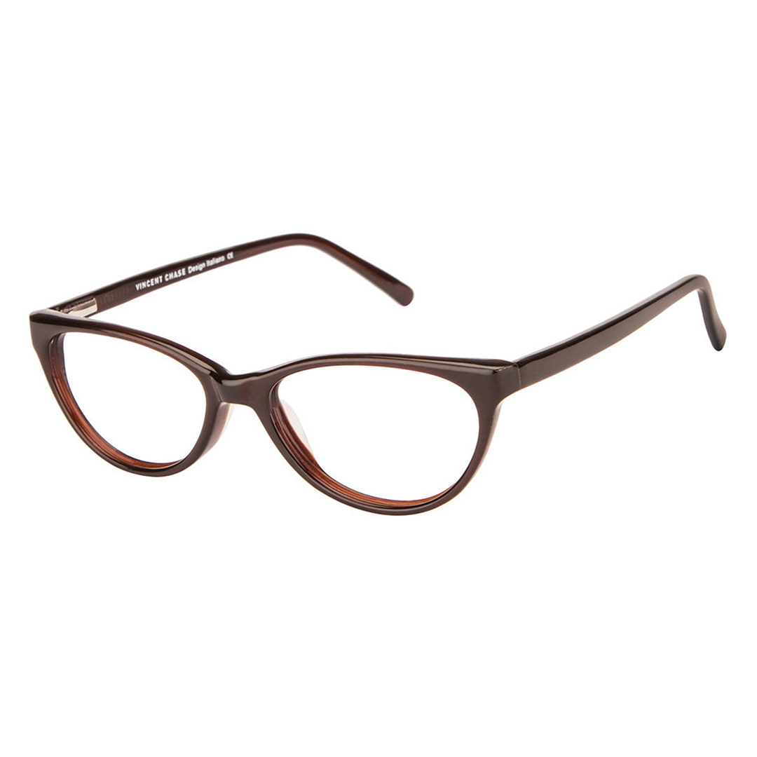 Vincent Chase Online Dark Brown Full Rim Cat Eye right side