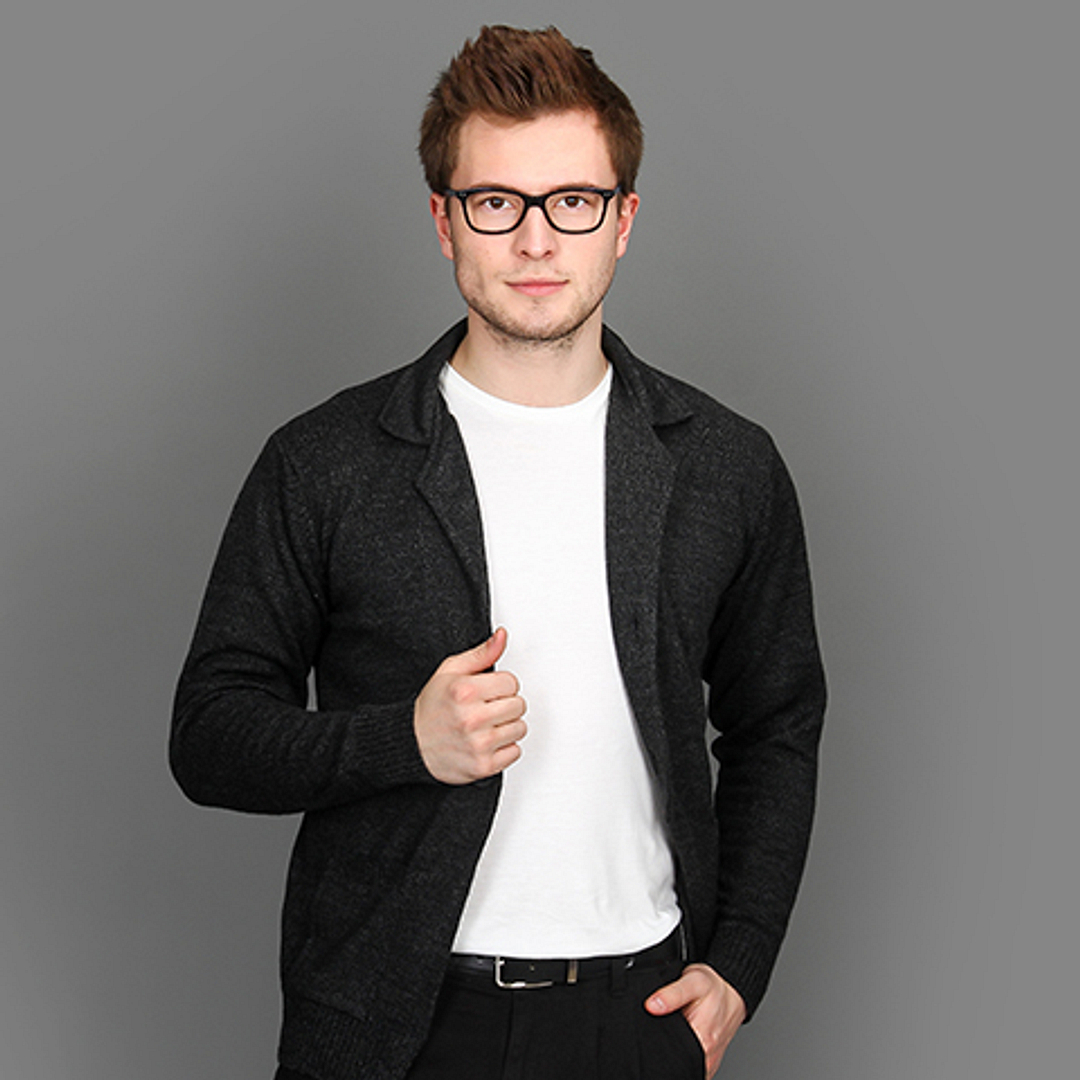 Vincent Chase Online Black Full Rim Rectangle left side