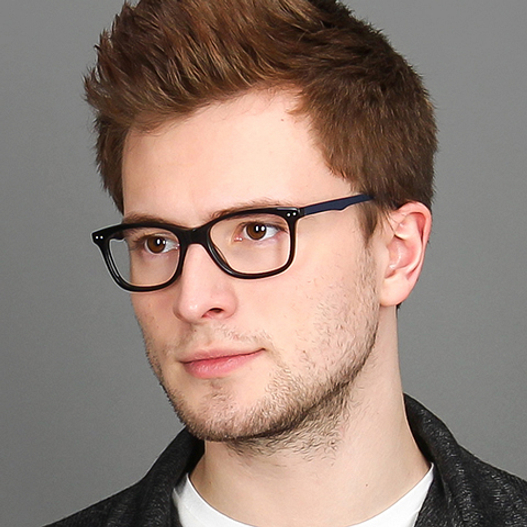Vincent Chase Online Black Full Rim Rectangle right side