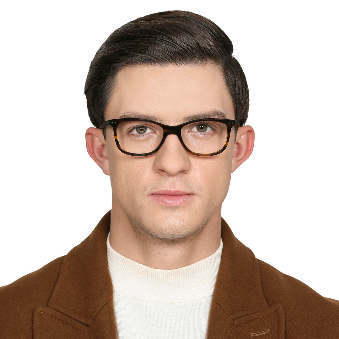 Vincent Chase Online Light Brown Full Rim Rectangle left side