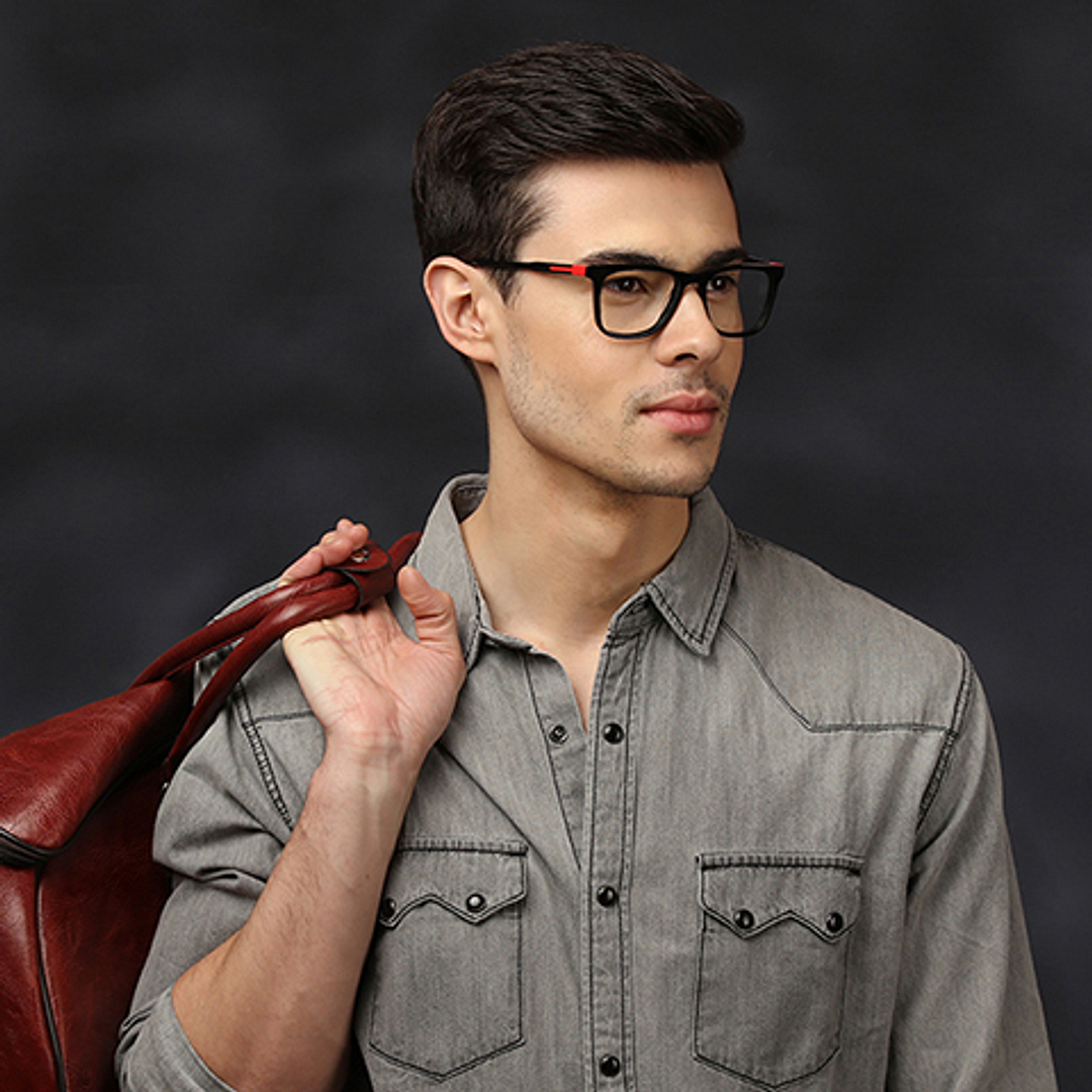 Vincent Chase Online Black Full Rim Rectangle right side