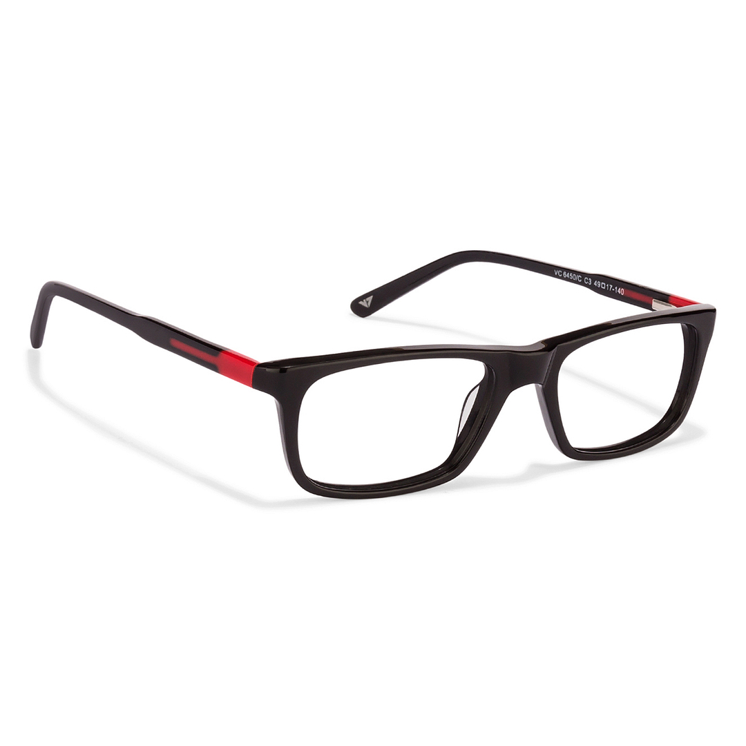 Vincent Chase Online Black Full Rim Rectangle left side