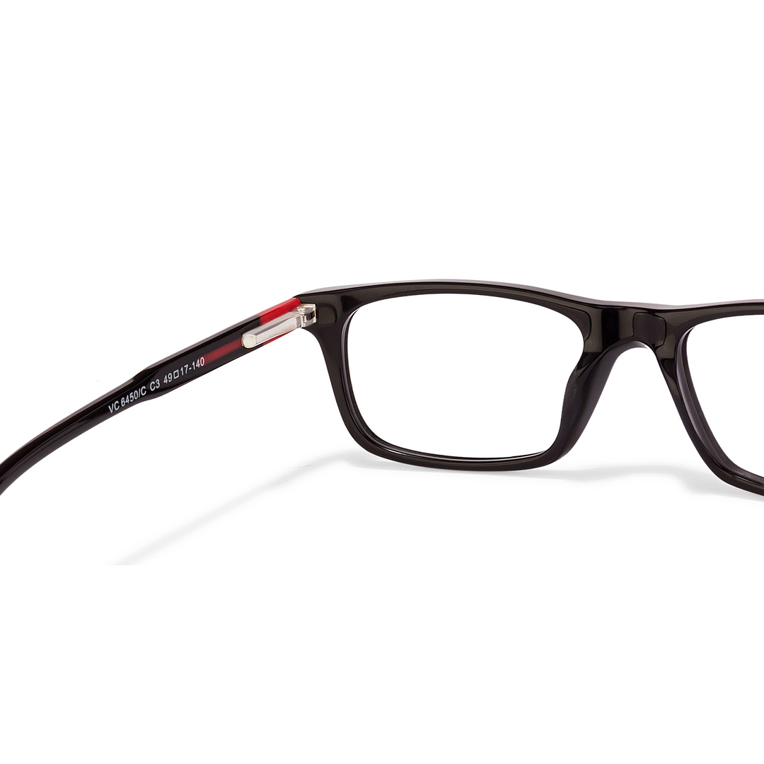 Vincent Chase Online Black Full Rim Rectangle left side