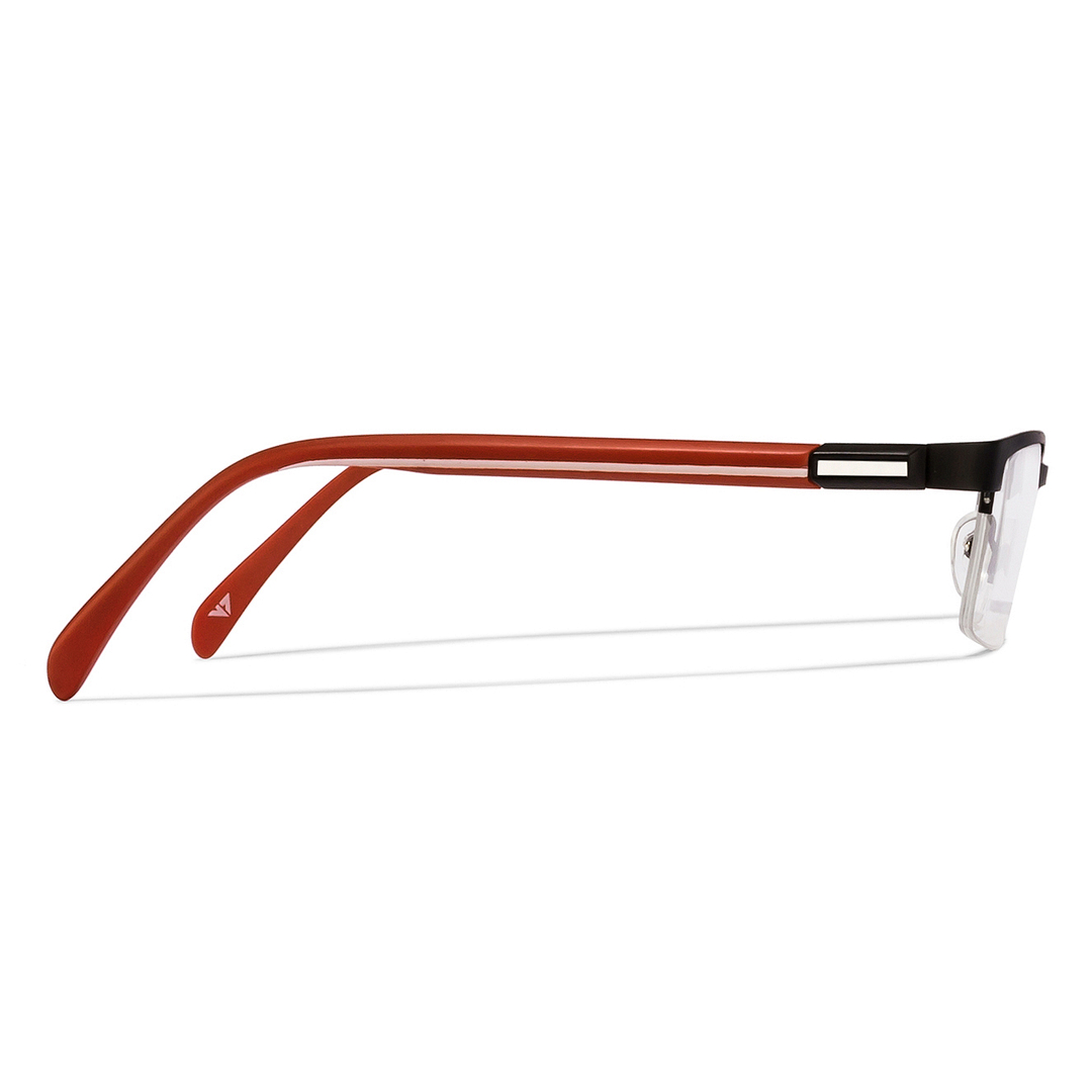 Vincent Chase Online Black Half Rim Rectangle right side