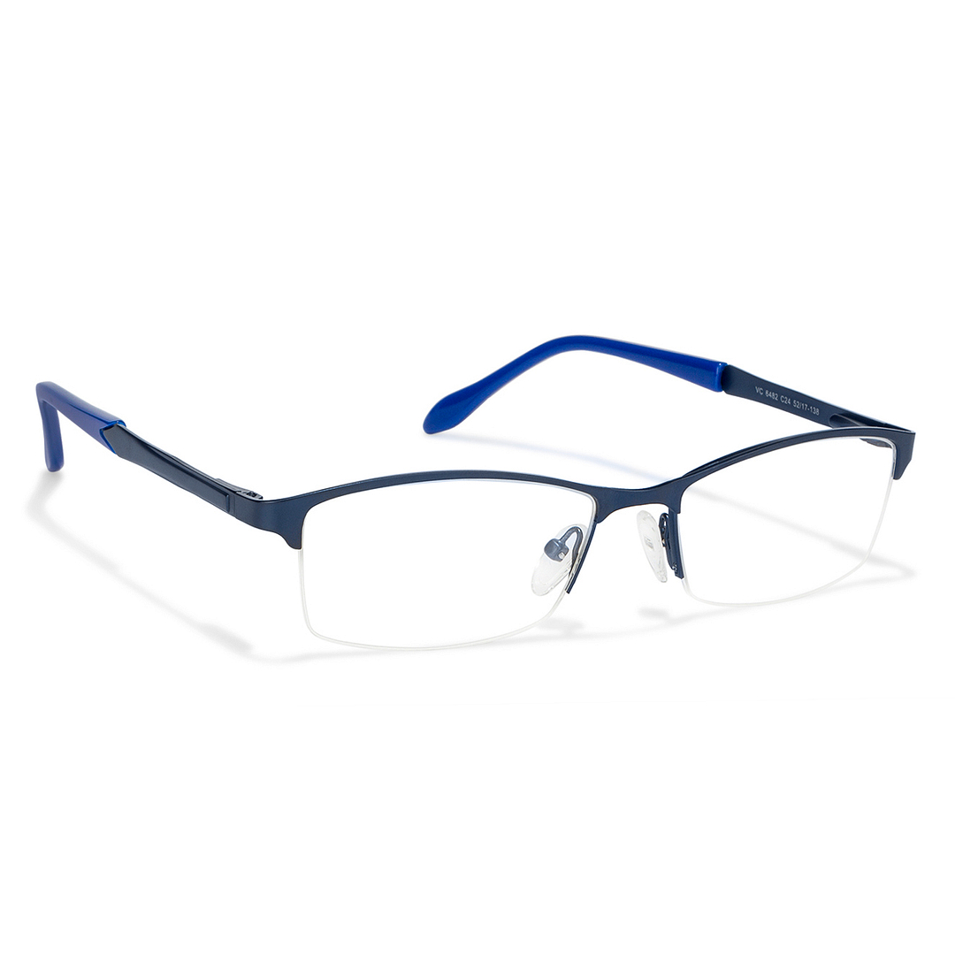 Vincent Chase Online Sky Blue Half Rim Rectangle right side
