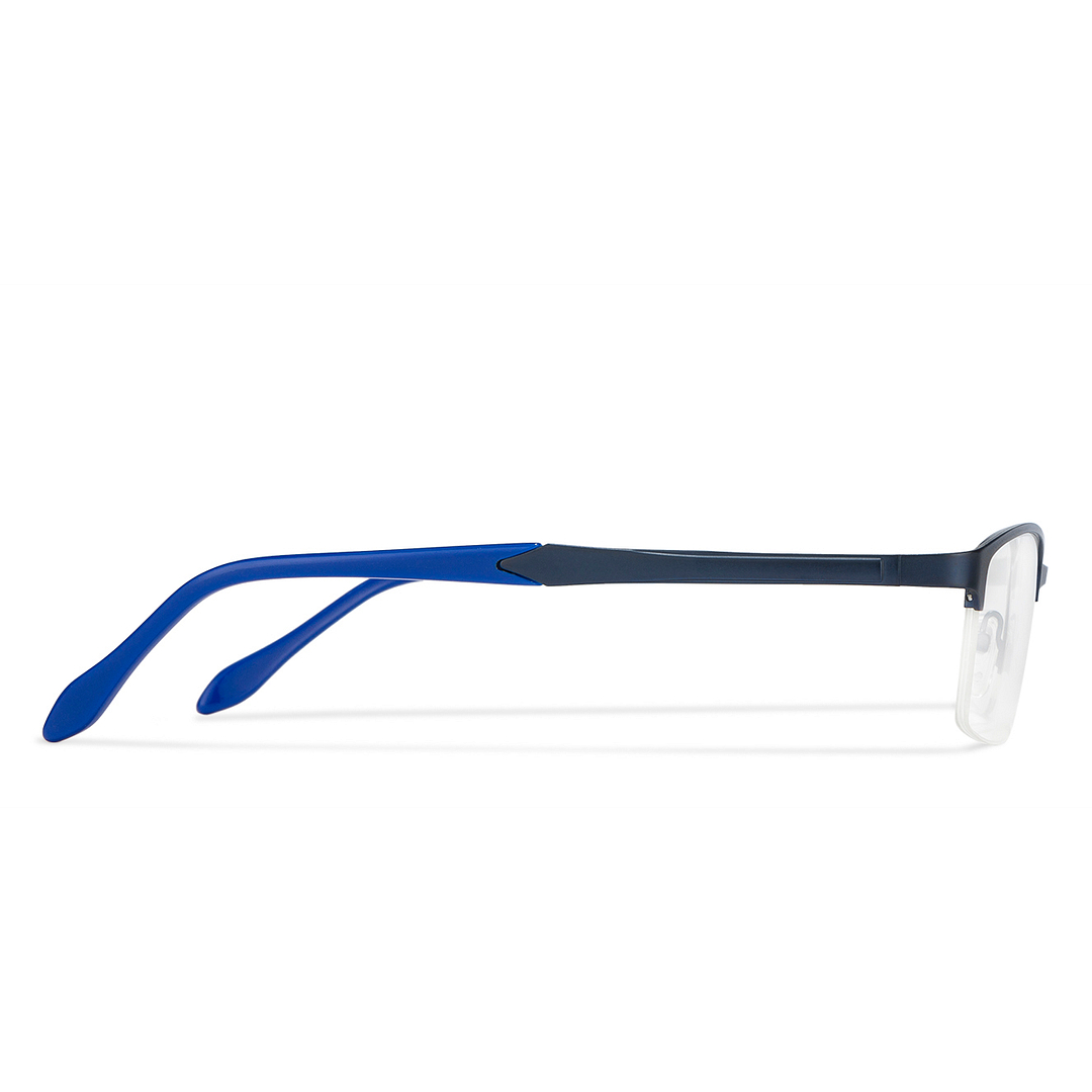 Vincent Chase Online Sky Blue Half Rim Rectangle left side