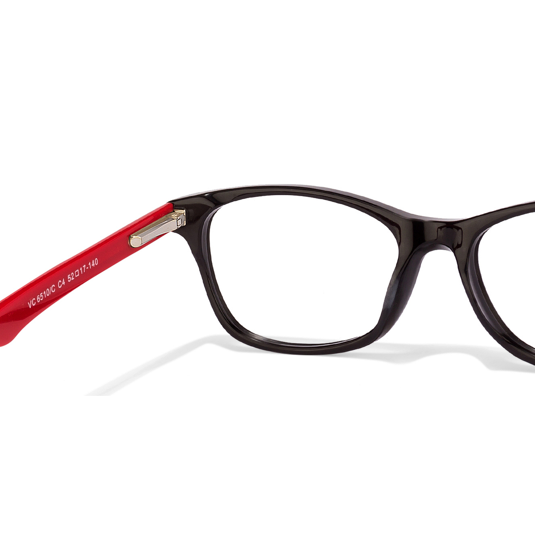 Vincent Chase Online Black Full Rim Rectangle left side
