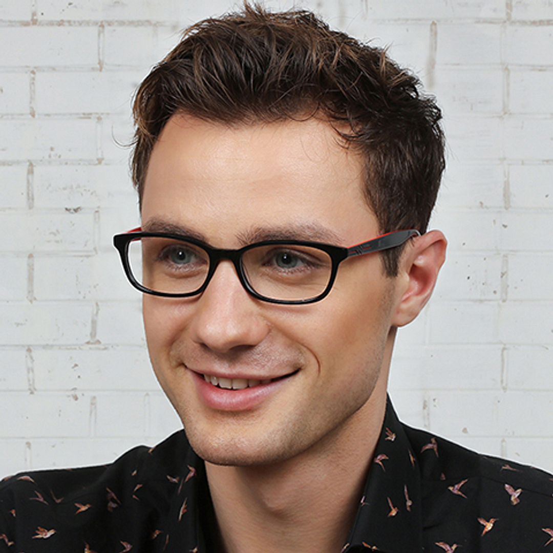 Vincent Chase Online Black Full Rim Rectangle right side