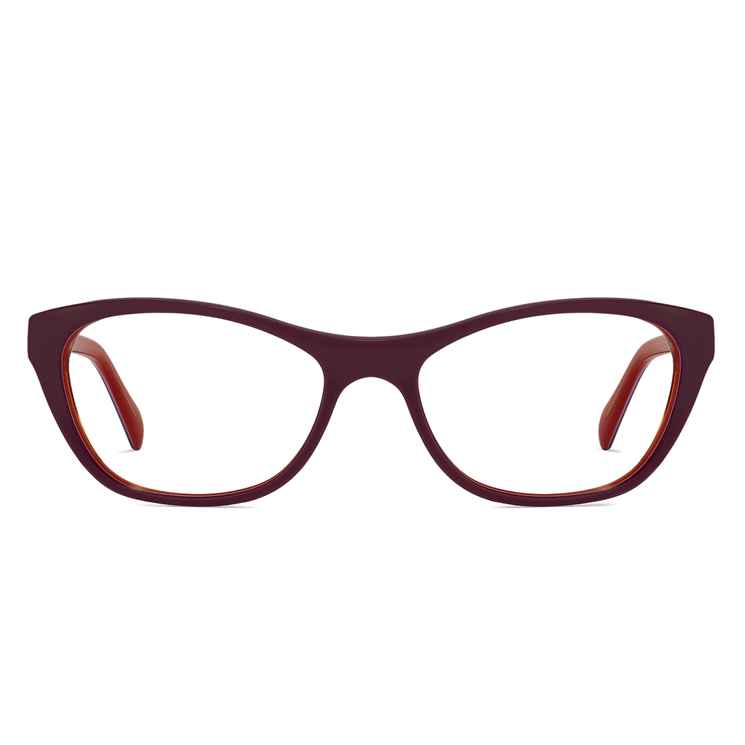 Vincent Chase Online White Full Rim Cat Eye left side