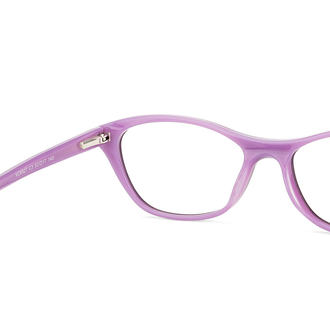 Vincent Chase Online Purple Full Rim Cat Eye left side