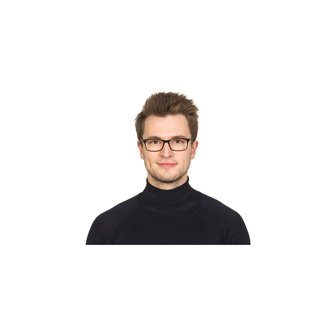 Vincent Chase Online Black Full Rim Rectangle left side