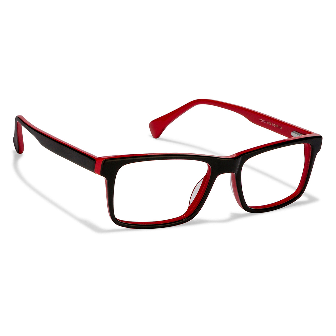 Vincent Chase Online Red Full Rim Rectangle left side