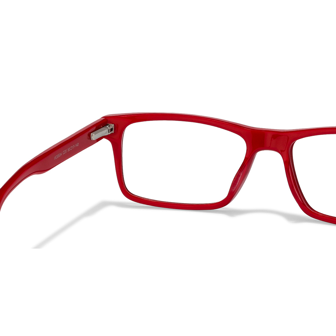 Vincent Chase Online Red Full Rim Rectangle left side