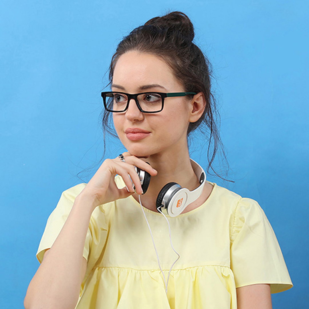 Vincent Chase Online Black Full Rim Rectangle left side