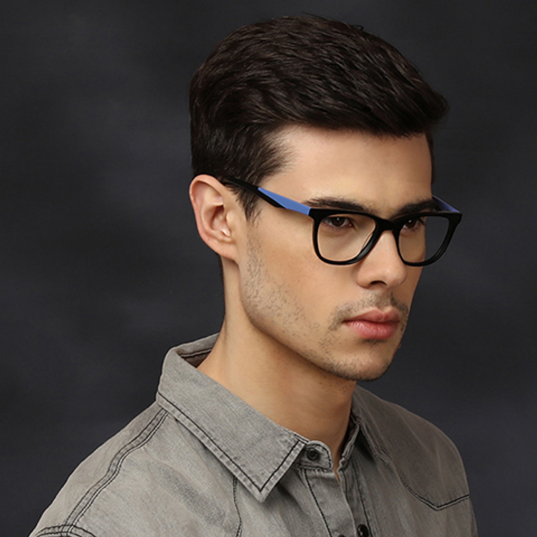 Vincent Chase Online Black Full Rim Square right side