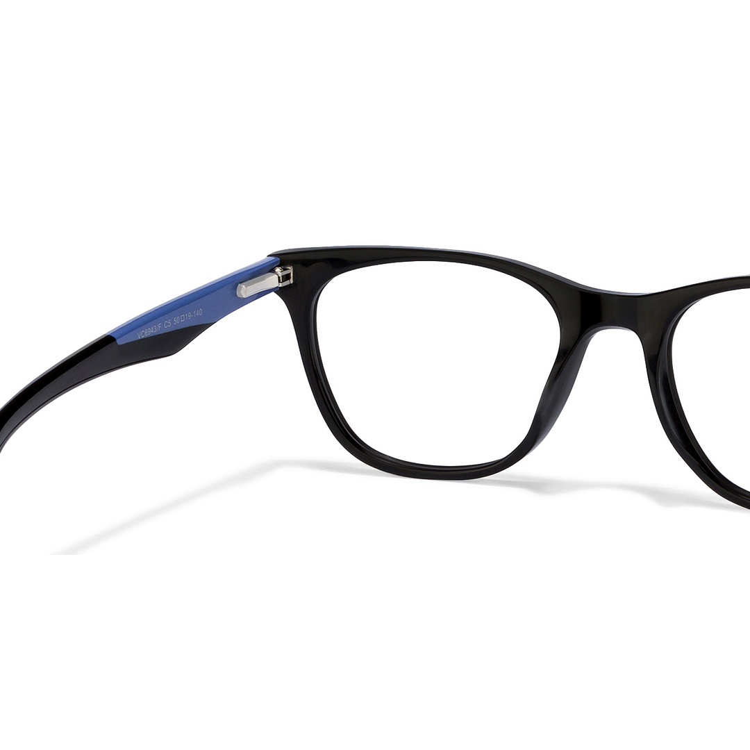 Vincent Chase Online Black Full Rim Square left side