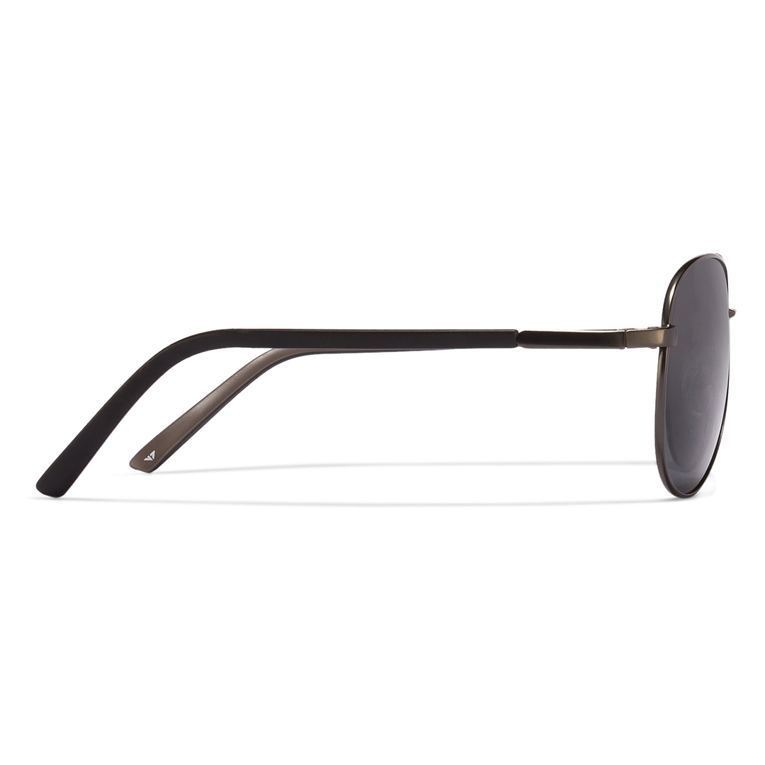 Vincent Chase Online Gunmetal Full Rim Aviator right side
