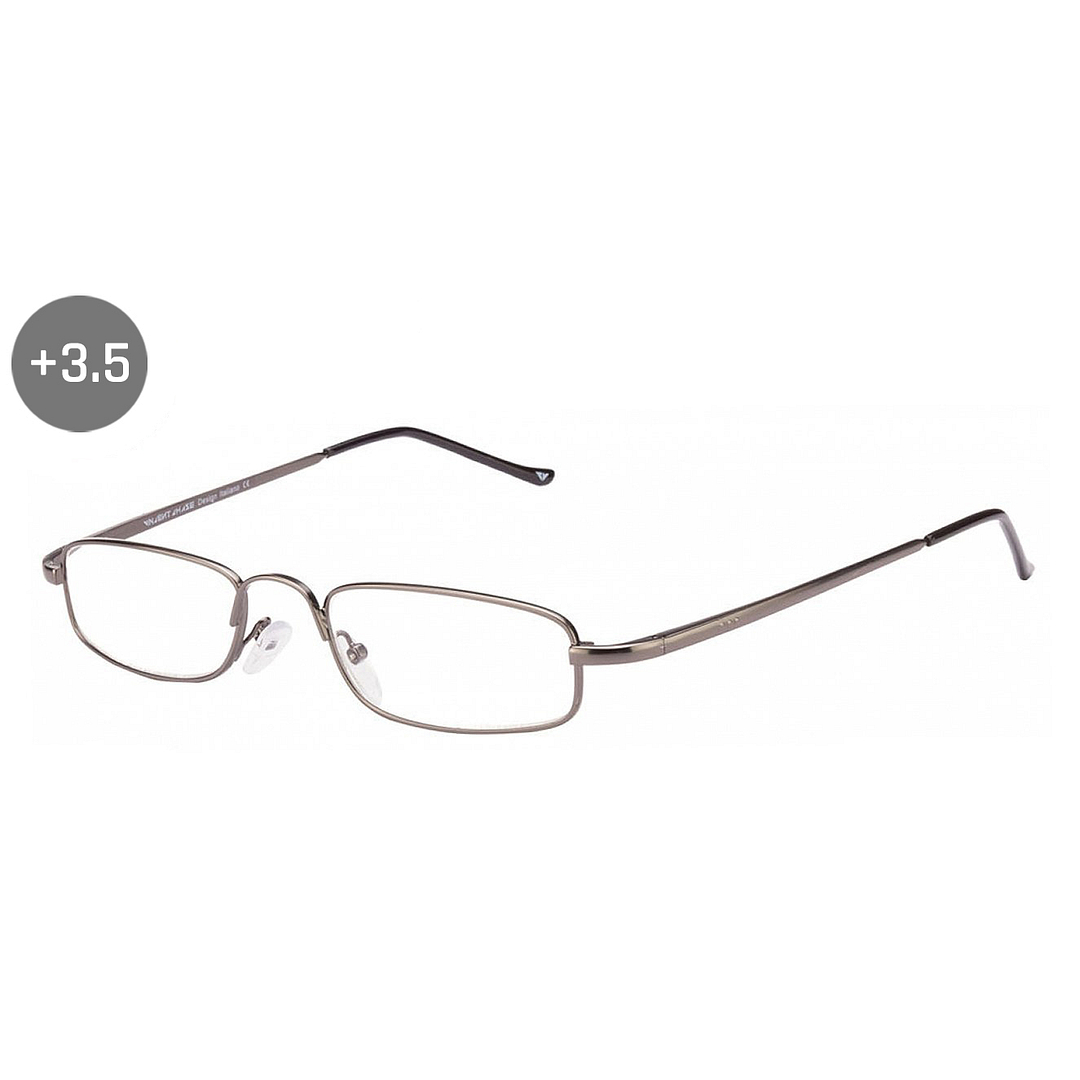 Lenskart READERS Gunmetal Dark Gunmetal Full Rim Rectangle Lenskart READERS VC 6967 Only for 3 5 Prefitted Powers right side