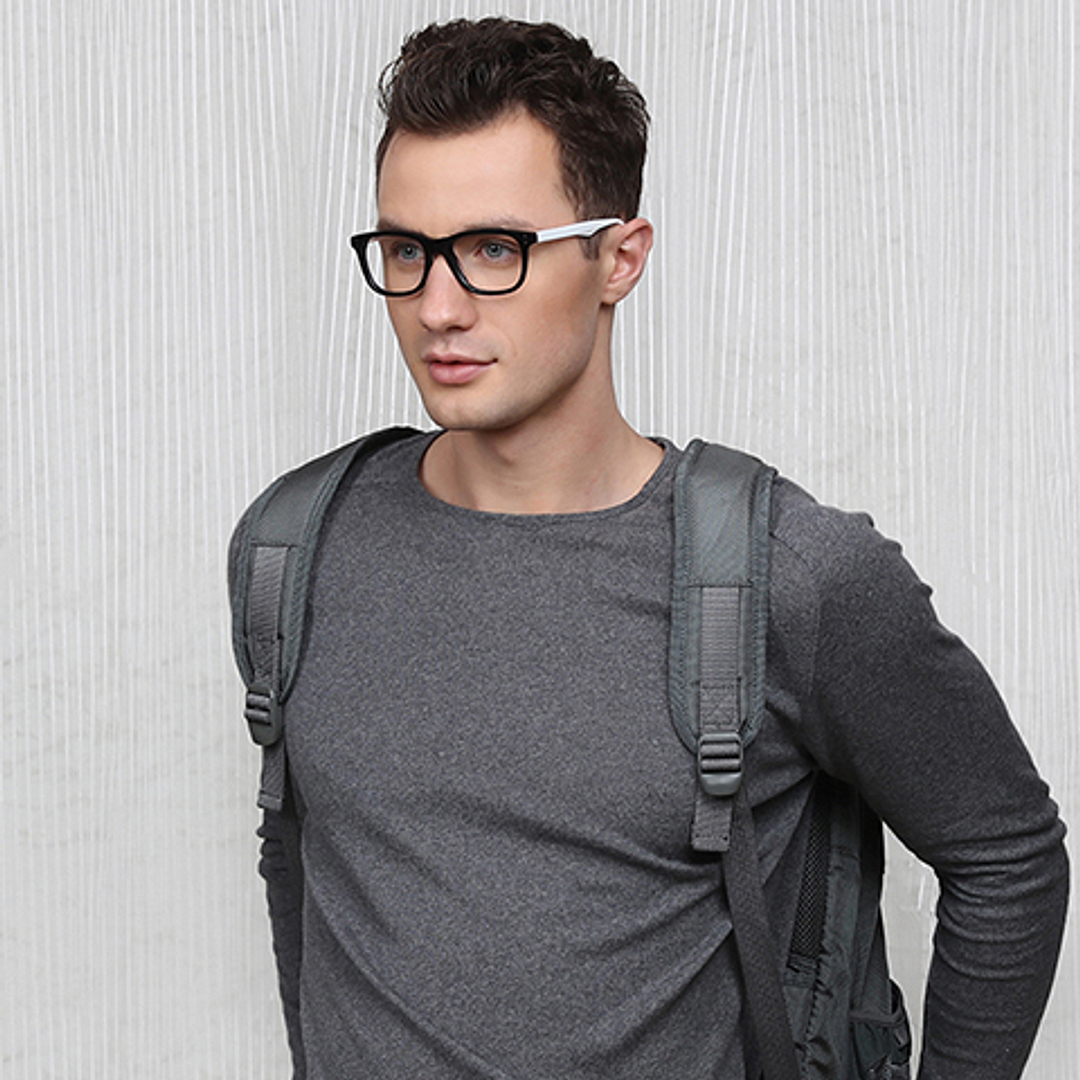Vincent Chase Online Black Full Rim Rectangle right side