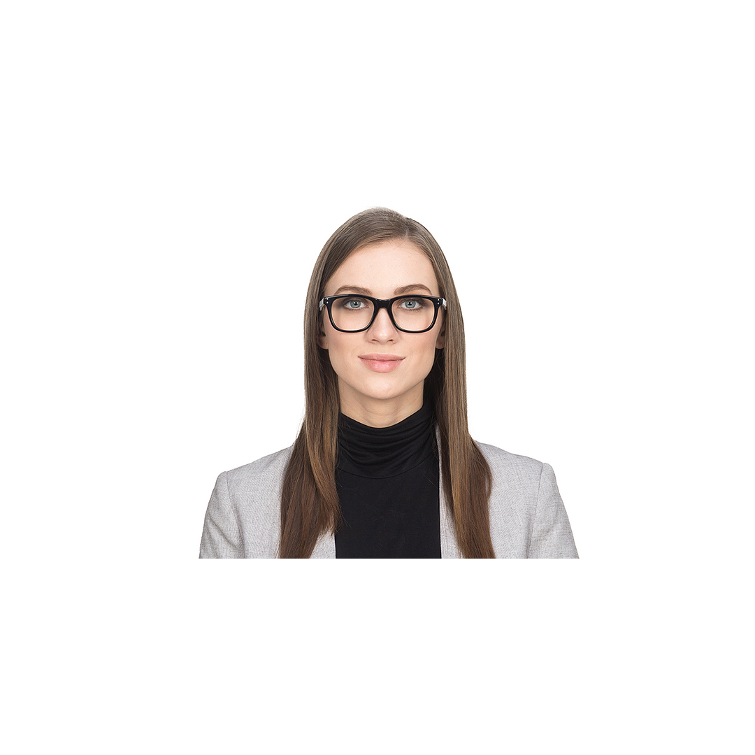 Vincent Chase Online Black Full Rim Rectangle left side