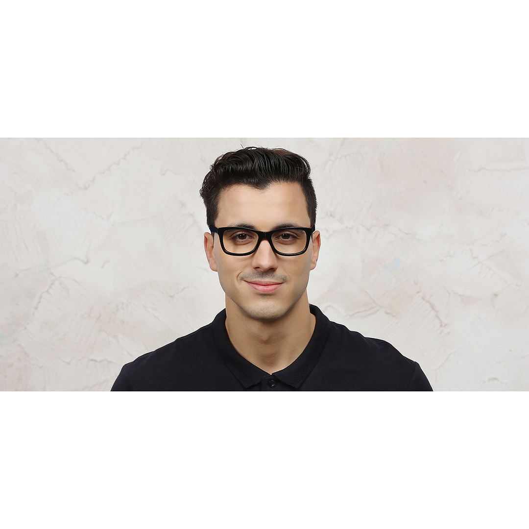 Vincent Chase Online Black Full Rim Rectangle left side