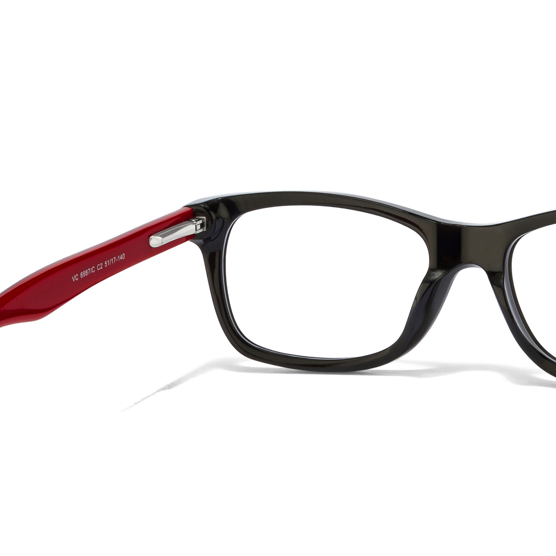 Vincent Chase Online Black Full Rim Rectangle left side