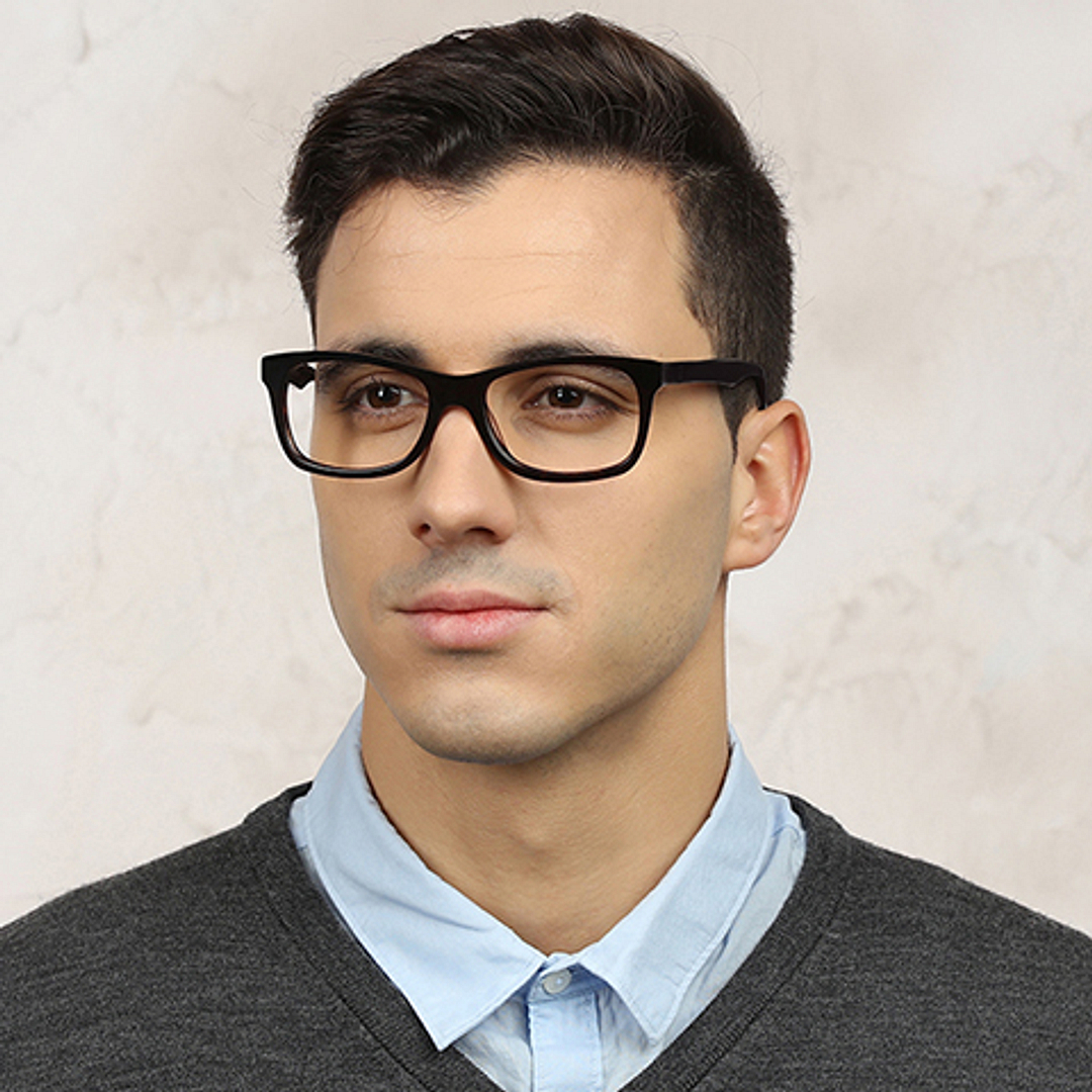 Vincent Chase Tortoise Full Rim Rectangle left side