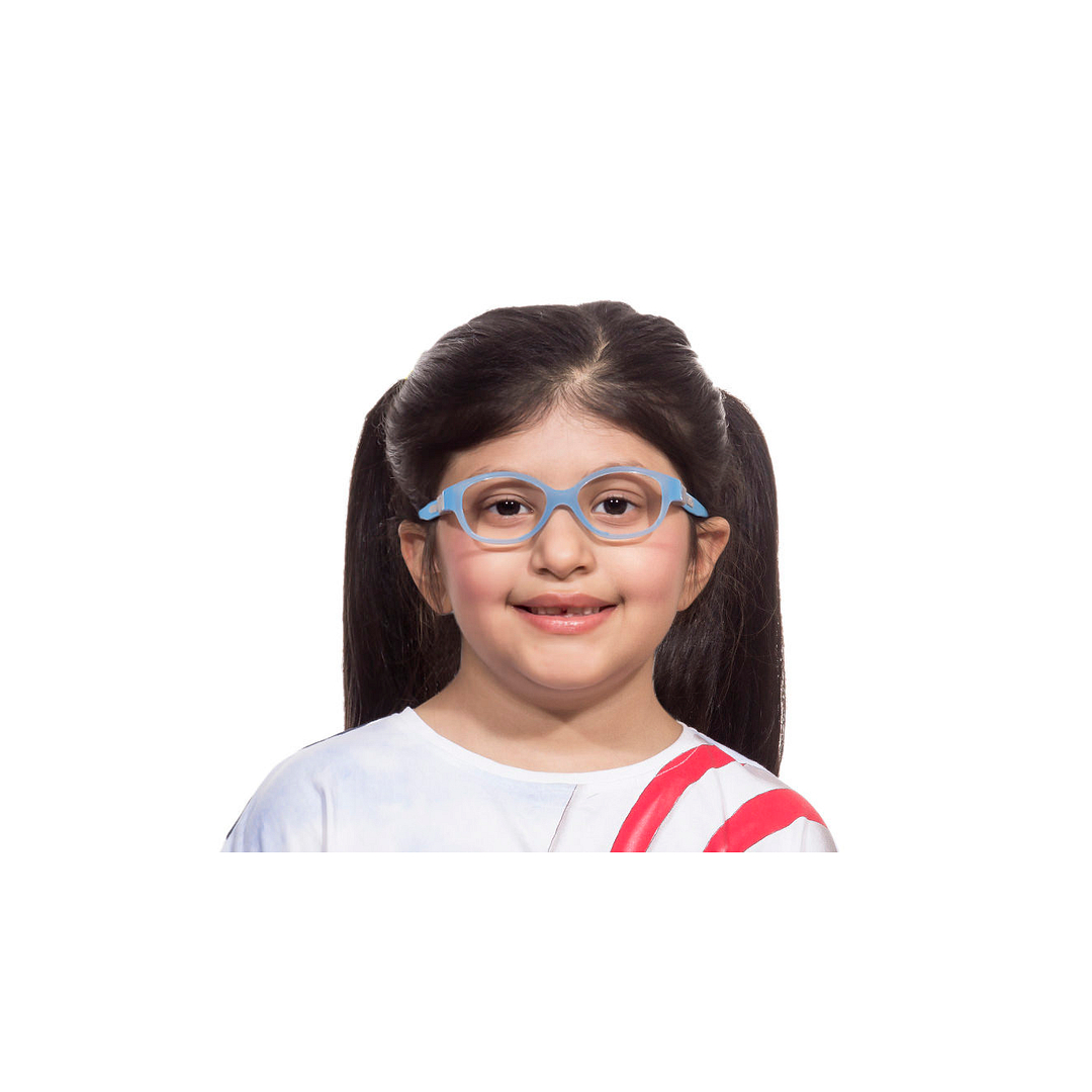 Hooper Online Blue Transparent Full Rim Round right side