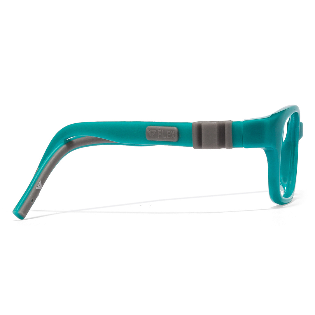 Hooper Online Green Full Rim Rectangle right side