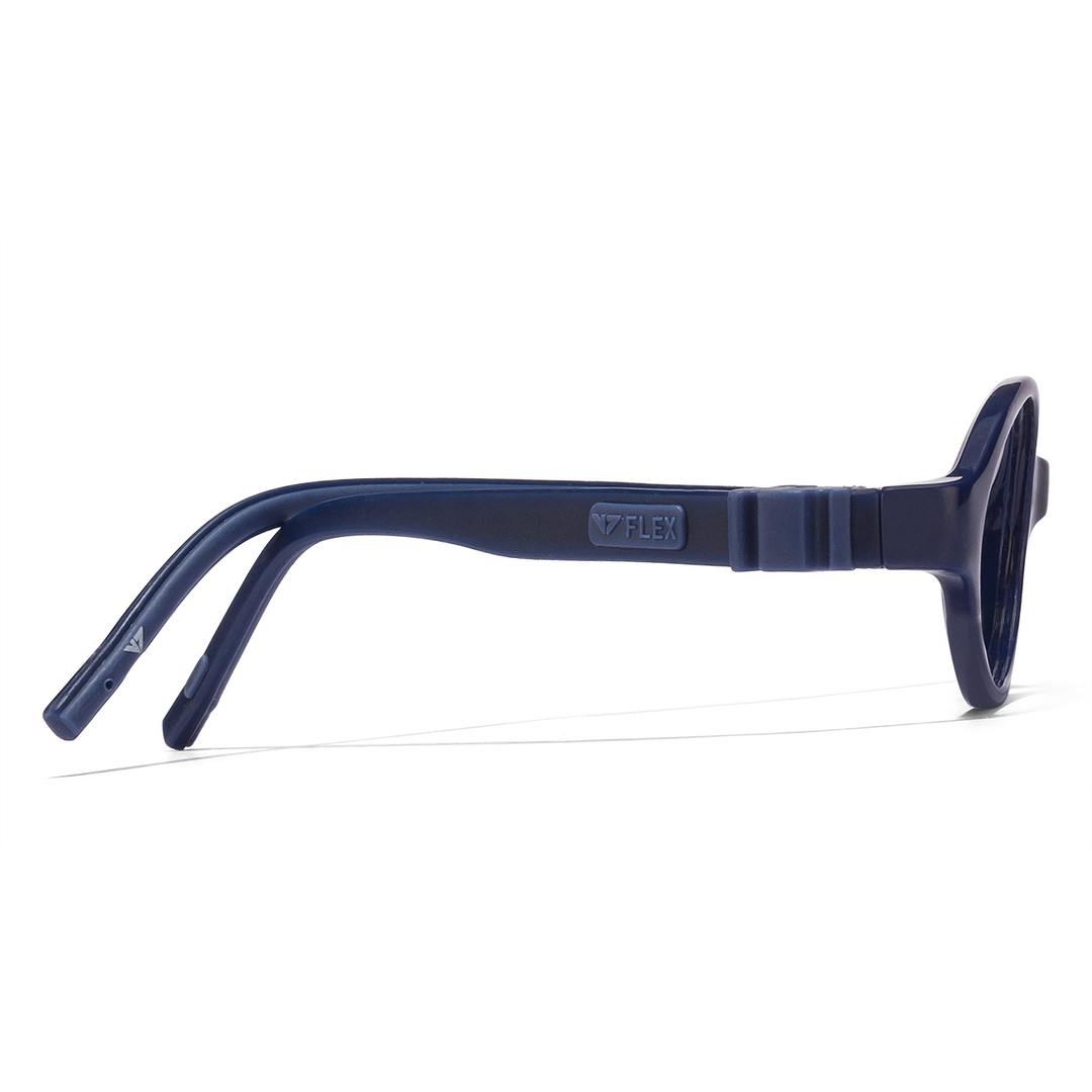Hooper Online Sky Blue Full Rim Round right side