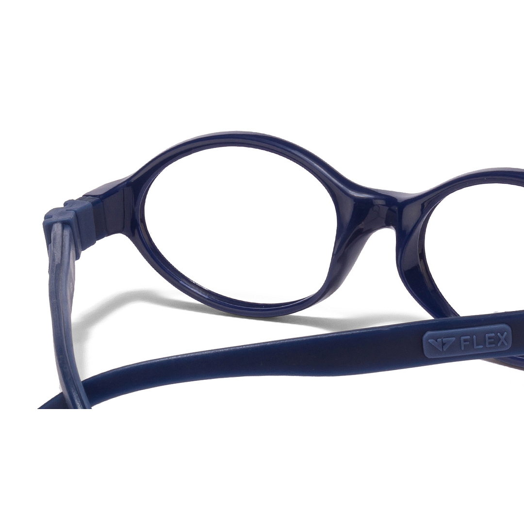Hooper Online Sky Blue Full Rim Round left side