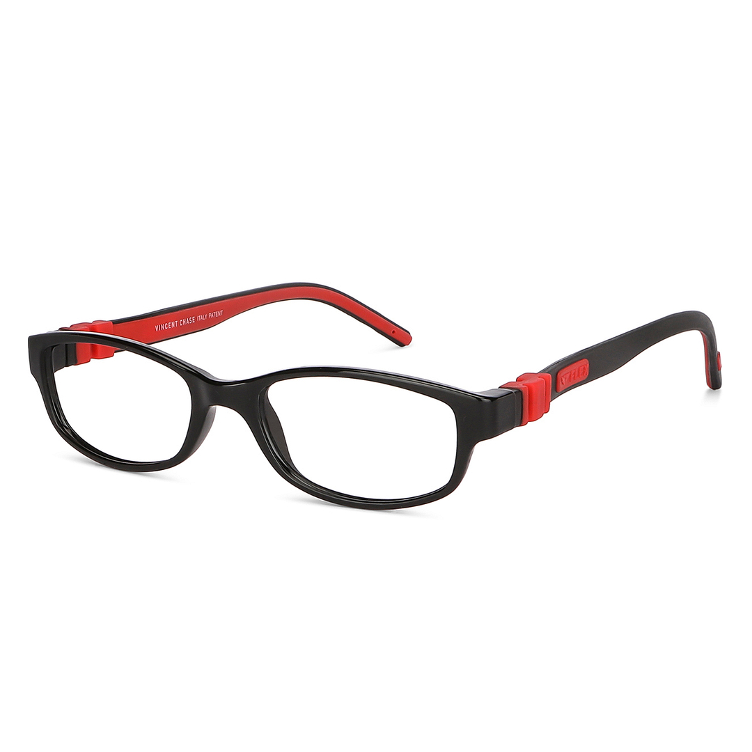 Hooper Online Black Full Rim Rectangle left side
